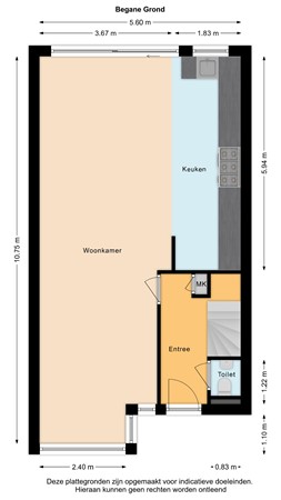 Floorplan - Henriëtte Roland Holststraat 25, 3141 BK Maassluis